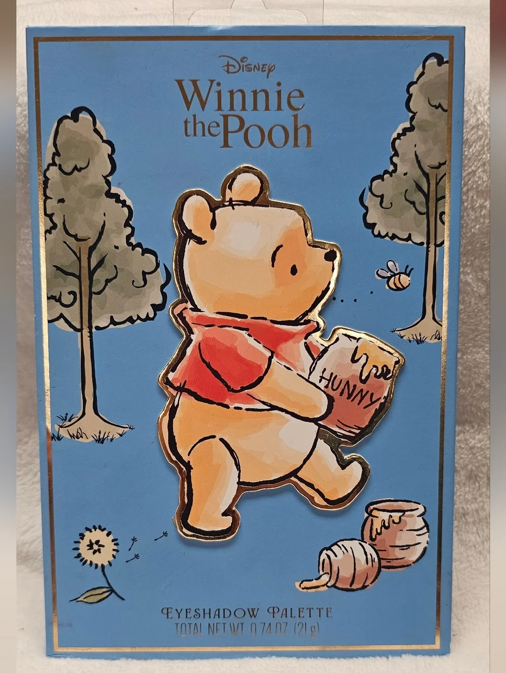 Blue Winnie the Pooh Eyeshadow Palette